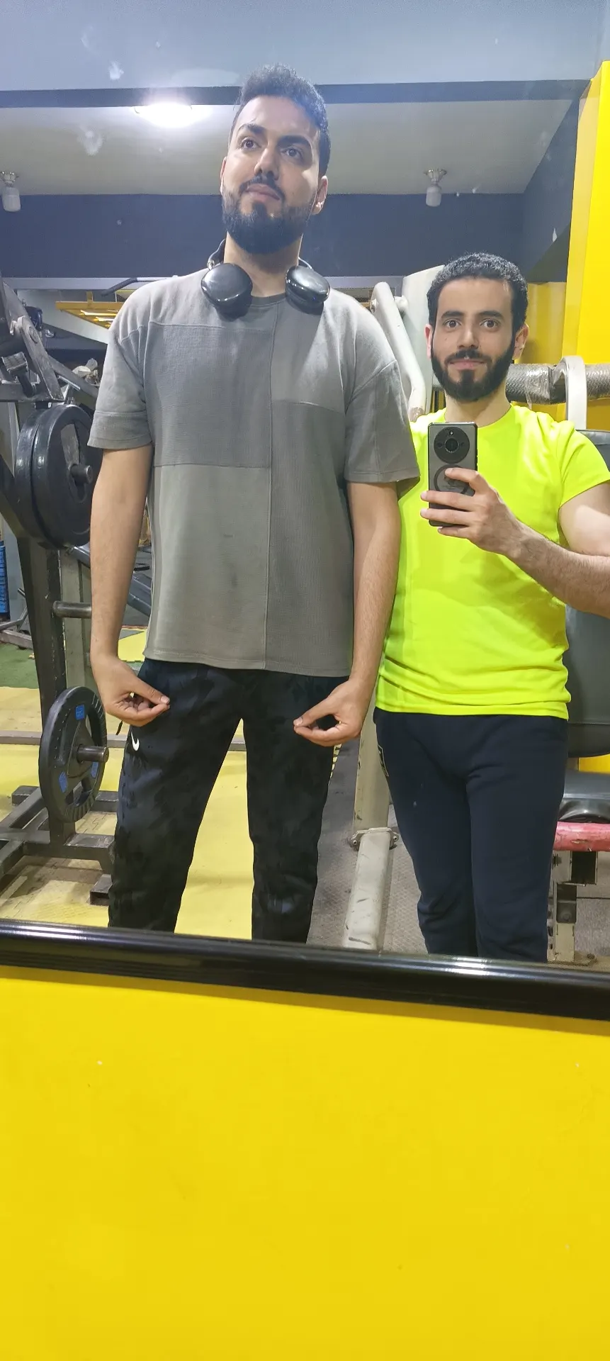 خالد نمرة داخل الجيم — يعيش فلسفة MKFIT للياقة اليومية