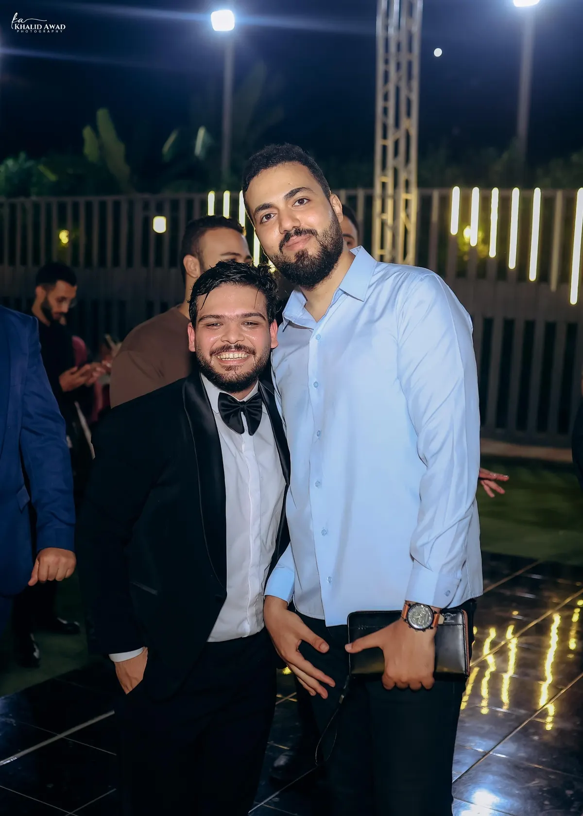 خالد نمرة في مناسبة اجتماعية مسائية — رائد أعمال مصري